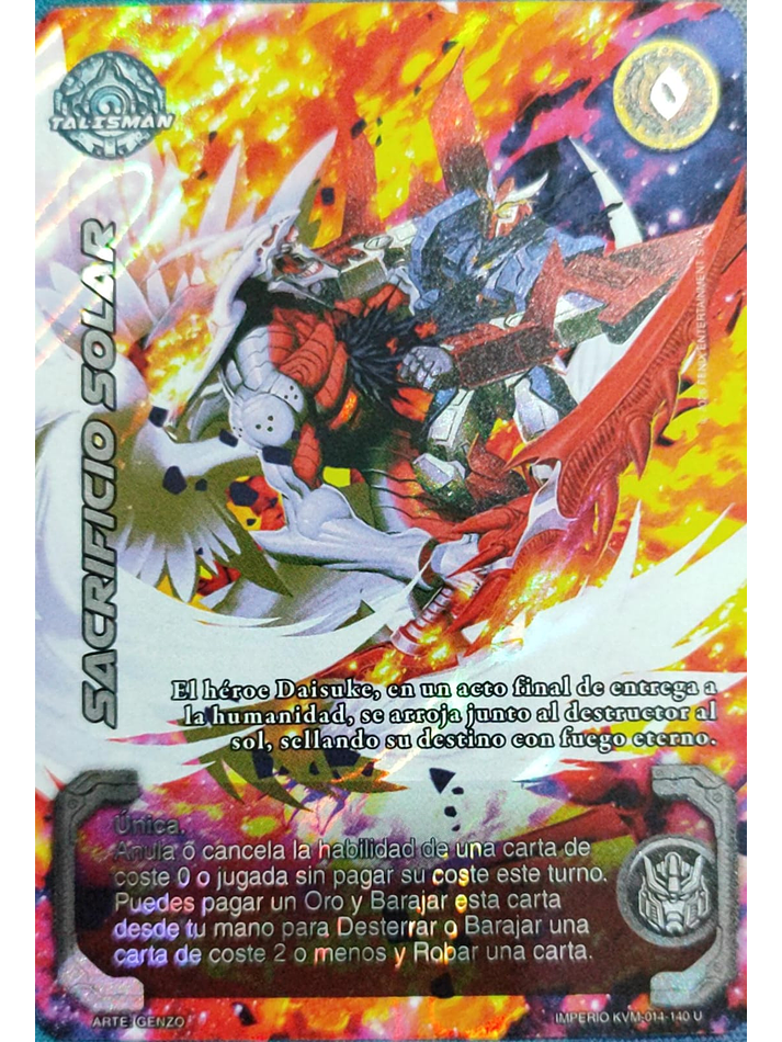 Sacrificio Solar (KVM - Ultra Real) 1