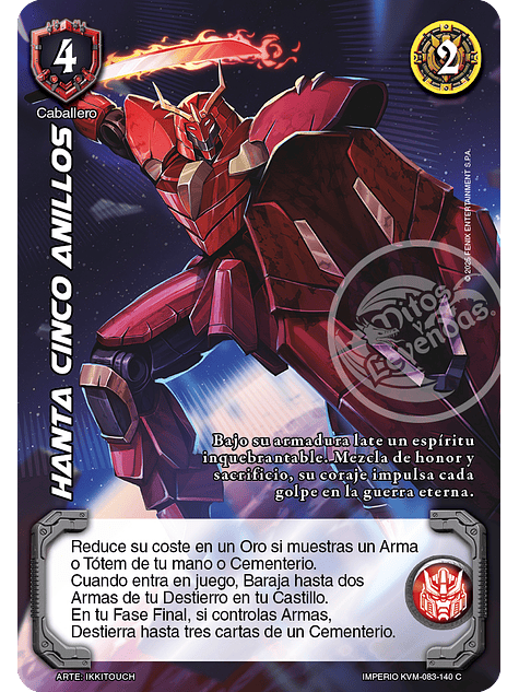 Hanta Cinco Anillos (KVM - Cortesano) 1