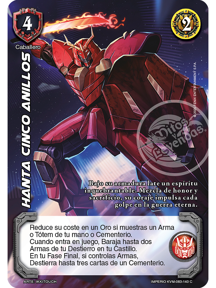 Hanta Cinco Anillos (KVM - Cortesano) 1