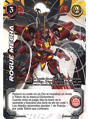 Rogue Mecha (KVM - Cortesano)