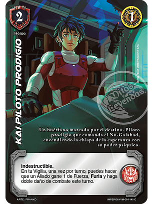 Kai Piloto Prodigio  (KVM - Cortesano)