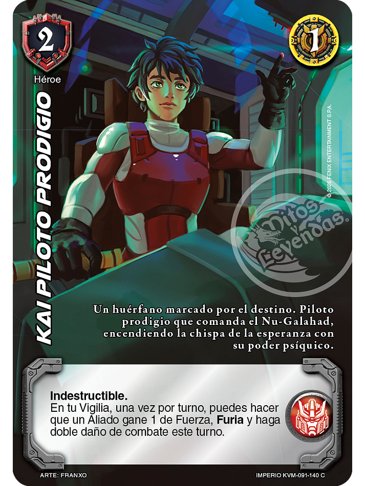 Kai Piloto Prodigio  (KVM - Cortesano) 1