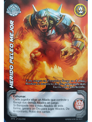 Herido Peleo Mejor (KVM - Cortesano)