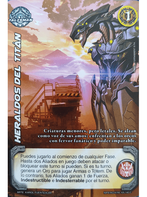 Heraldos del Titán (KVM - Cortesano) 1