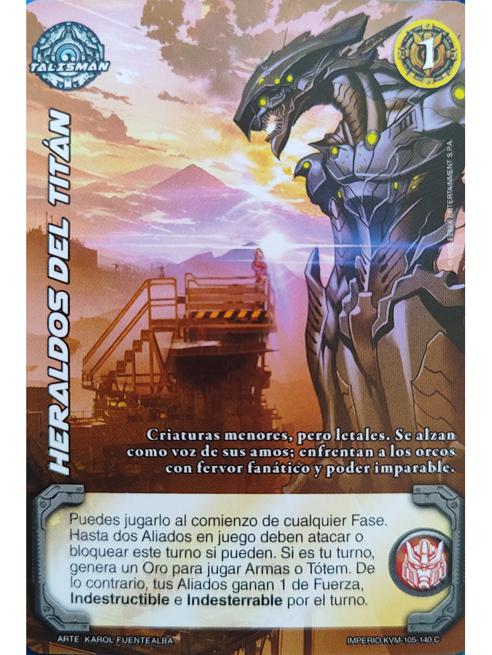 Heraldos del Titán (KVM - Cortesano) 1