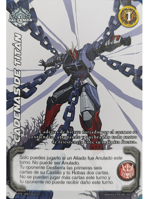 Cadenas de Titan (KVM - Cortesano) 1