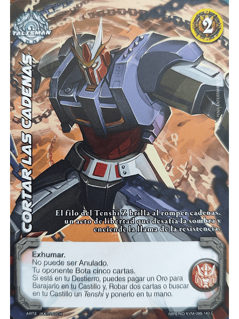 Cortar las Cadenas (KVM - Cortesano) 1