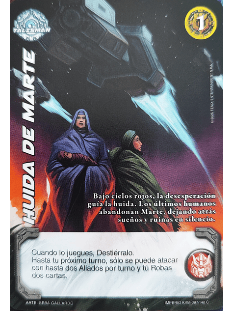 Huida de Marte (KVM - Cortesano) 1