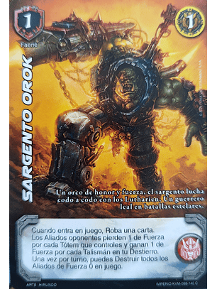 Sargento Orok (KVM - Cortesano)