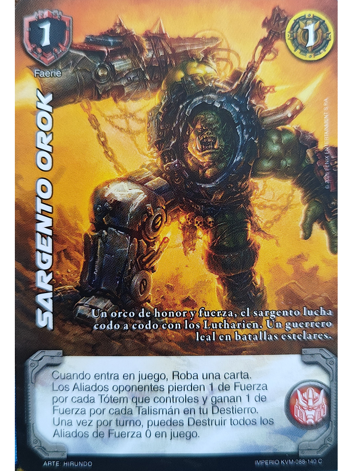 Sargento Orok (KVM - Cortesano) 1