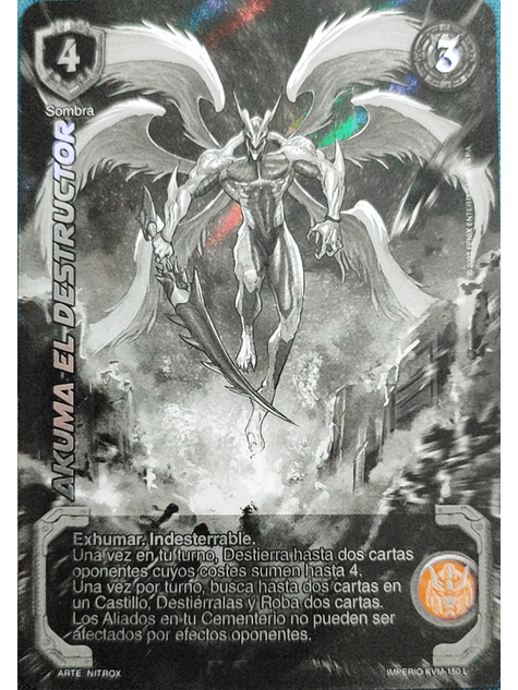 Akuma el Destructor (KVM - Legendaria) 1