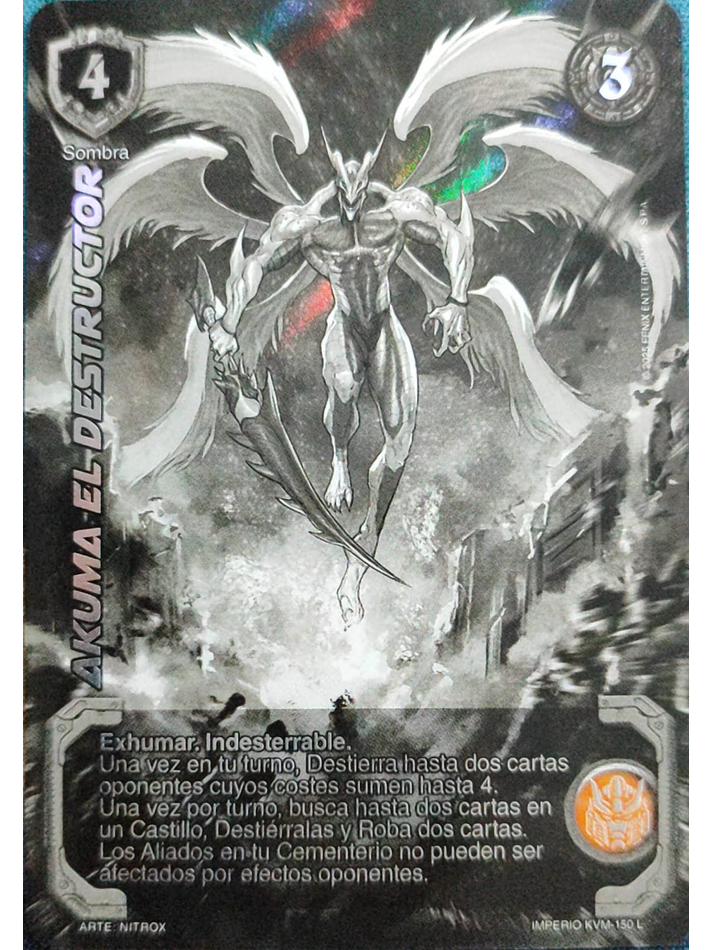 Akuma el Destructor (KVM - Legendaria) 1