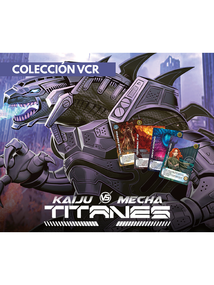 Colección VCR: Kaiju vs Mecha - Titanes 1