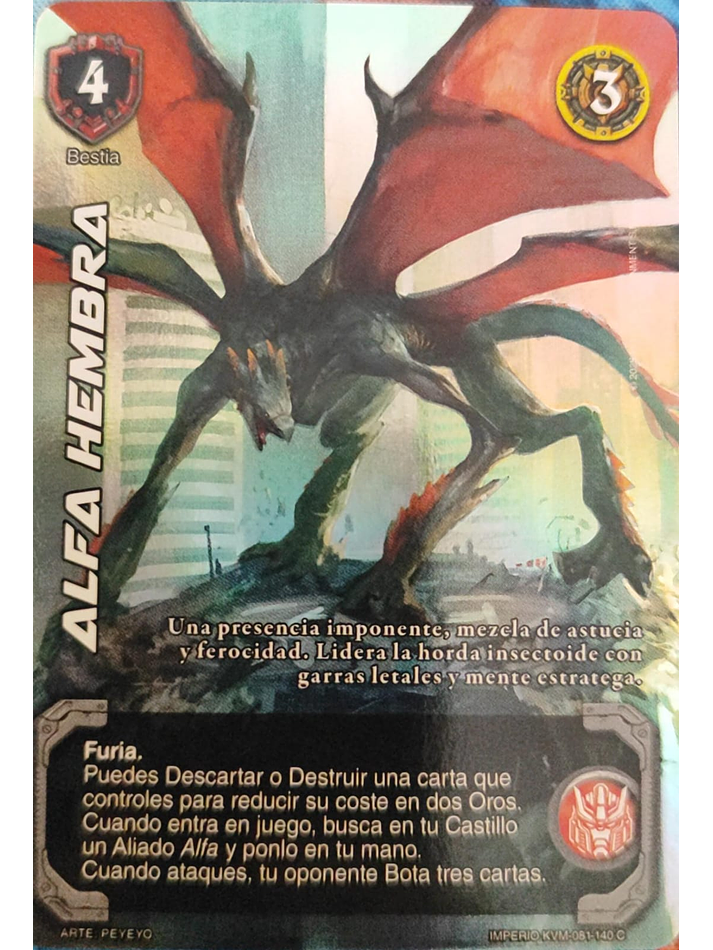 Alfa Hembra (KVM - Cortesana Foil) 1