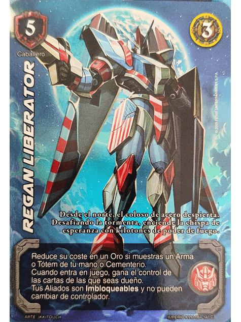 Regan Libertador (KVM - Cortesana Foil) 1