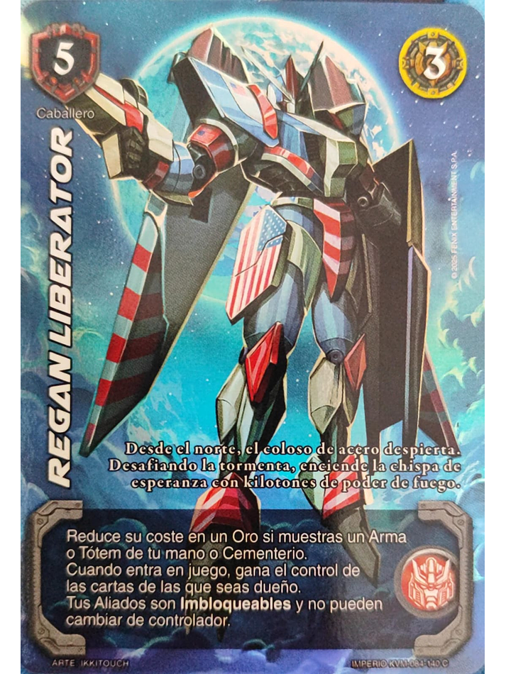 Regan Libertador (KVM - Cortesana Foil) 1