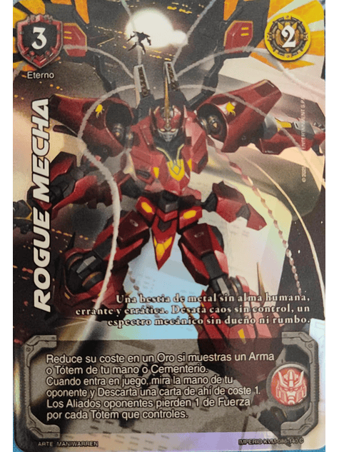 Rogue Mecha (KVM - Cortesana Foil) 1