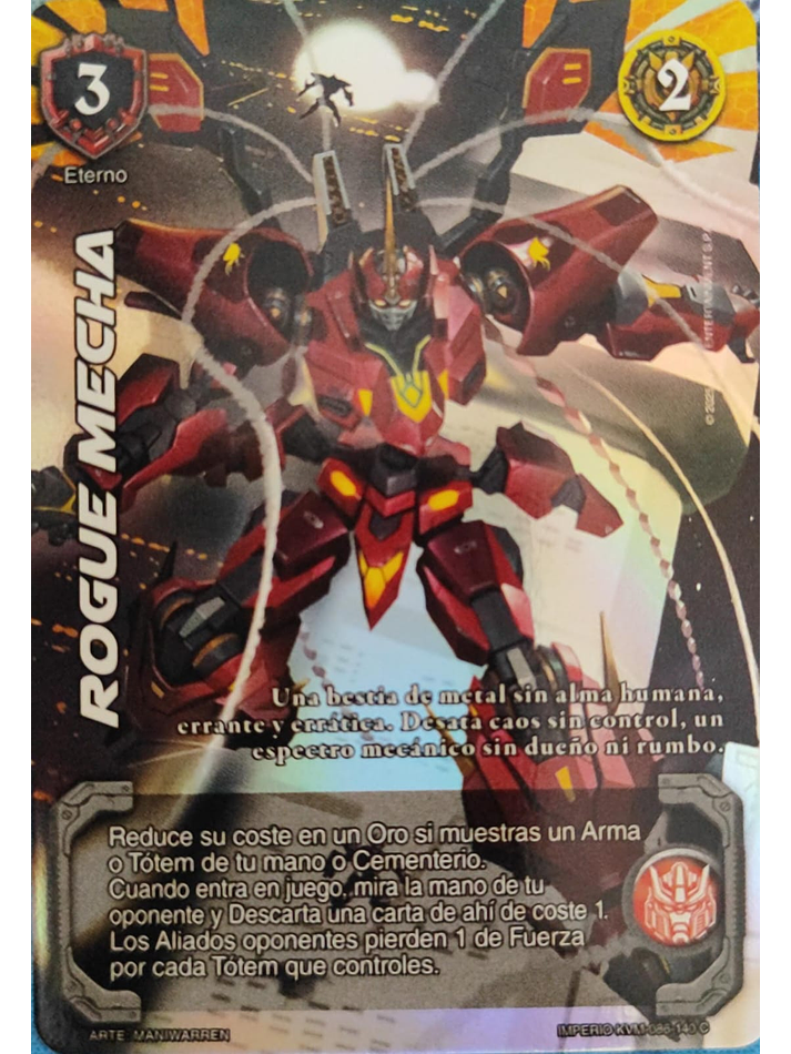 Rogue Mecha (KVM - Cortesana Foil) 1