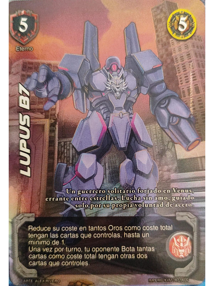 Lupus B7 (KVM - Cortesana Foil) 1