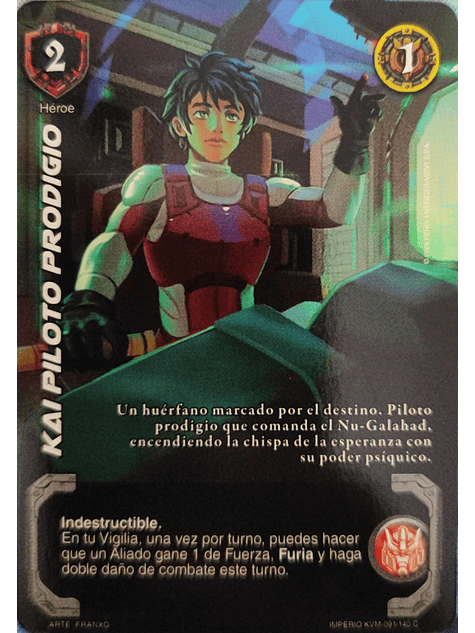 Kai Piloto Prodigio  (KVM - Cortesana Foil) 1