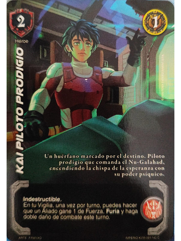 Kai Piloto Prodigio  (KVM - Cortesana Foil) 1