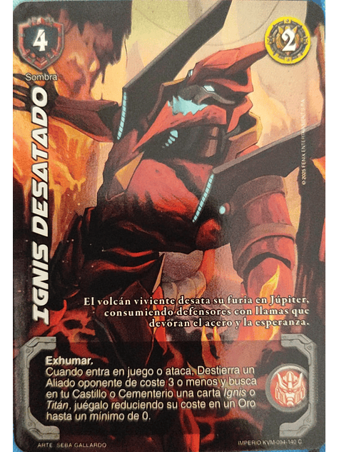 Ignis Desatado (KVM - Cortesana Foil) 1