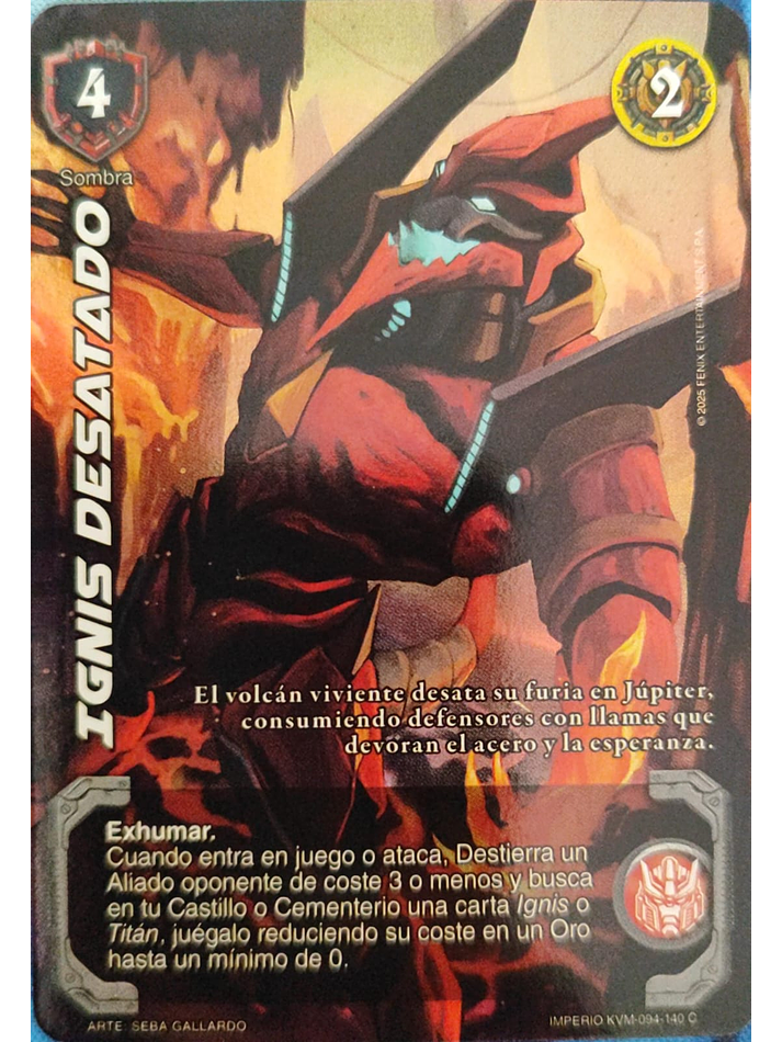 Ignis Desatado (KVM - Cortesana Foil) 1