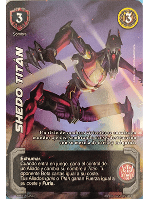 Shedo Titán (KVM - Cortesana Foil)