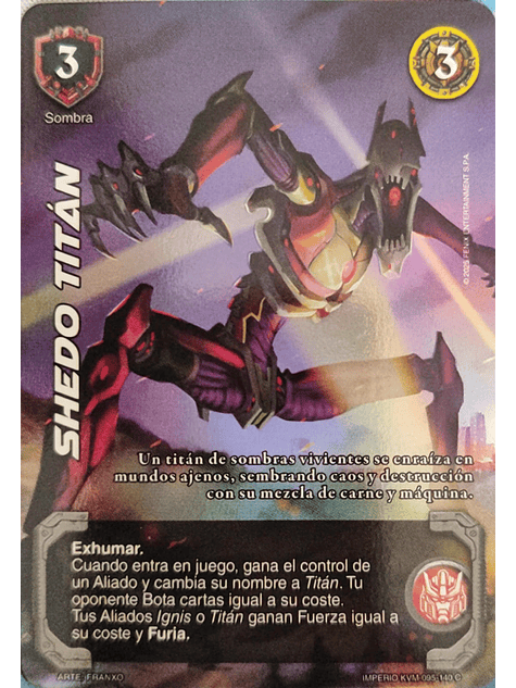 Shedo Titán (KVM - Cortesana Foil) 1