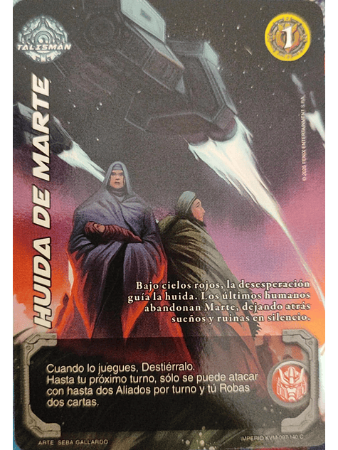 Huida de Marte (KVM - Cortesana Foil) 1