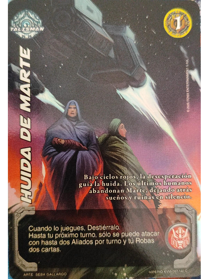 Huida de Marte (KVM - Cortesana Foil) 1