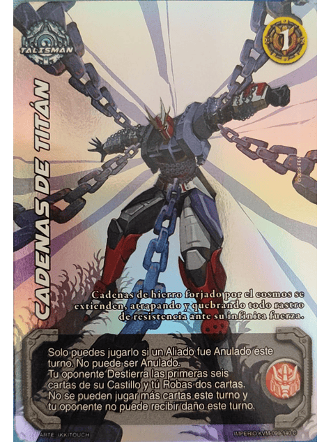 Cadenas de Titan (KVM - Cortesana Foil) 1