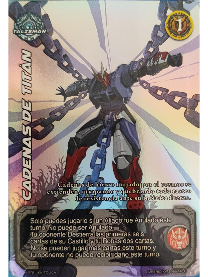 Cadenas de Titan (KVM - Cortesana Foil) 1