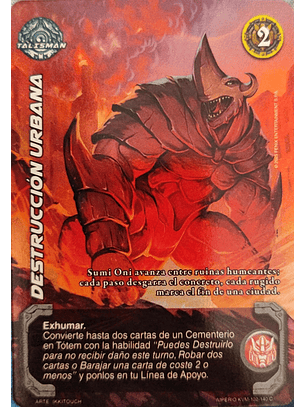 Destrucción Urbana (KVM - Cortesana Foil)