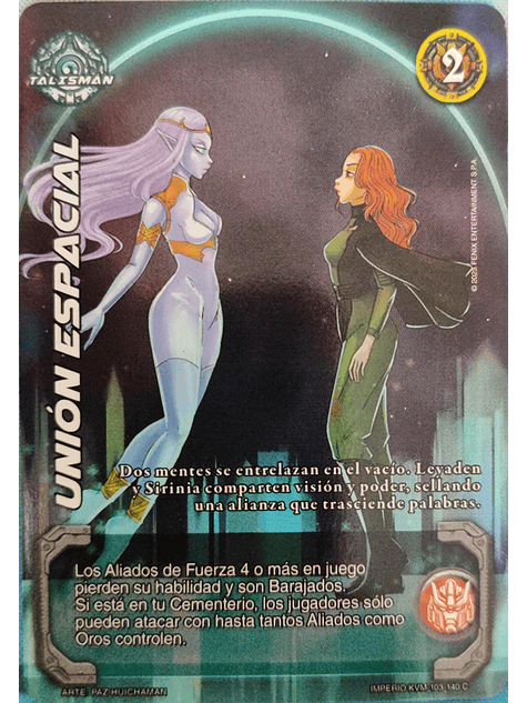 Unión Espacial (KVM - Cortesana Foil) 1