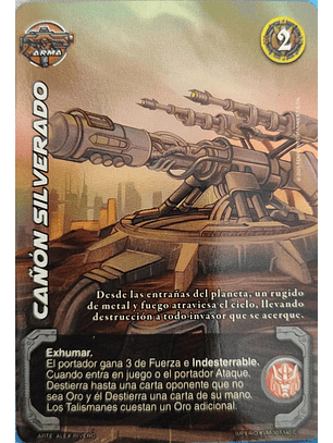 Cañón Silverado (KVM - Cortesana Foil)