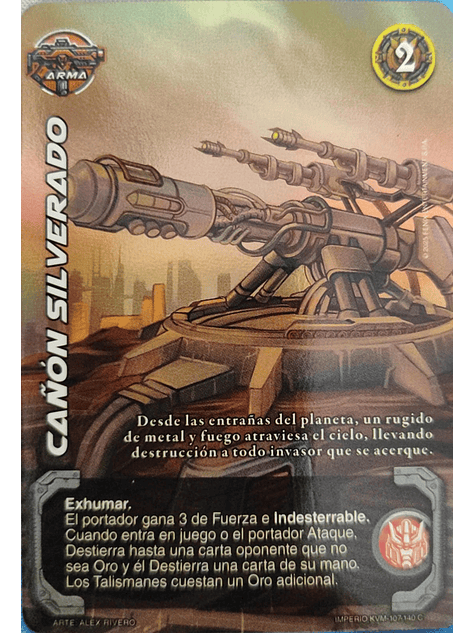 Cañón Silverado (KVM - Cortesana Foil) 1