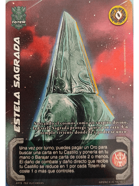 Estela Sagrada (KVM - Cortesana Foil) 1