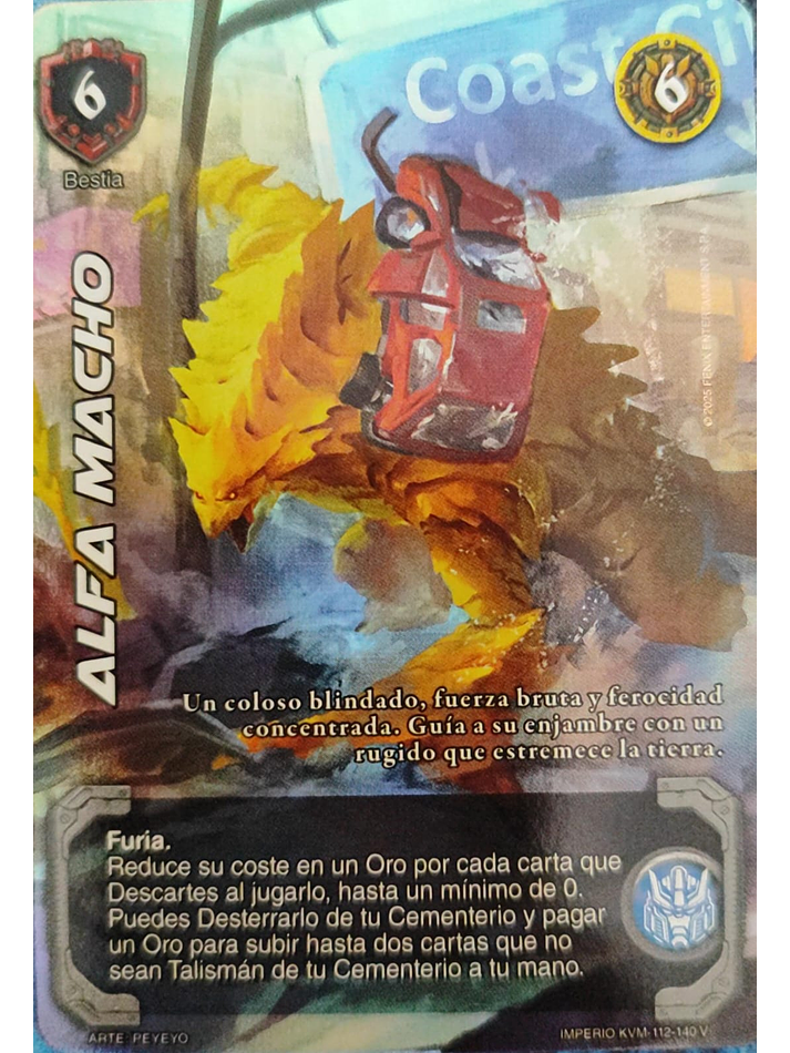 Alfa Macho (KVM - Vasalla Foil) 1