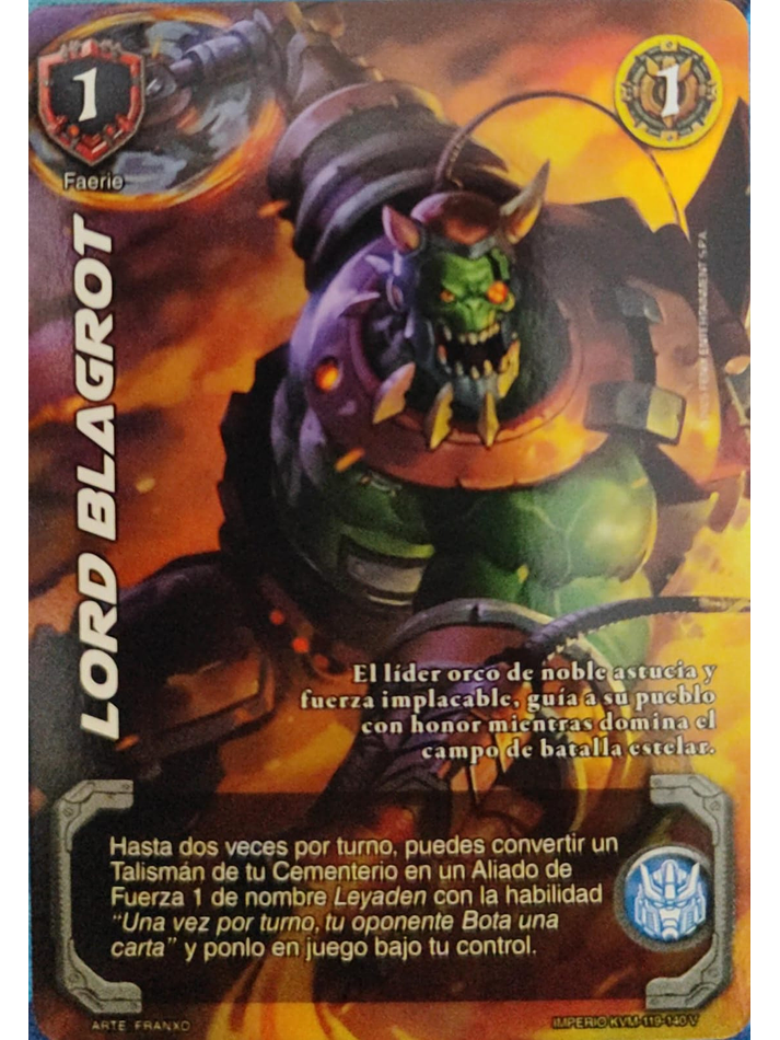 Lord Blagrot (KVM - Vasalla Foil) 1