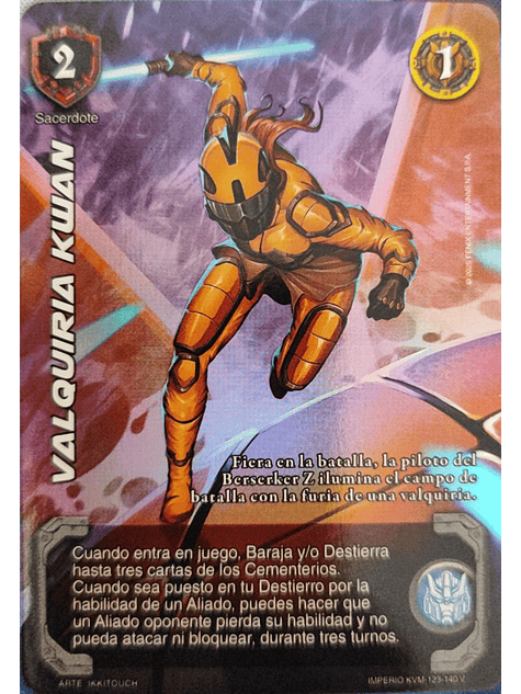 Valquiria Kwan (KVM - Vasalla Foil) 1