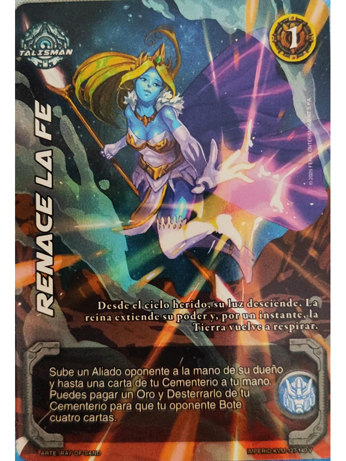 Renace la Fé (KVM - Vasalla Foil) 1