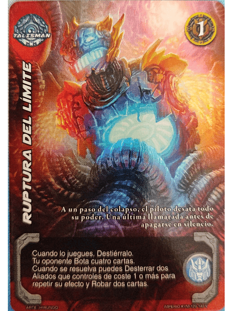 Ruptura del Límite (KVM - Vasalla Foil) 1
