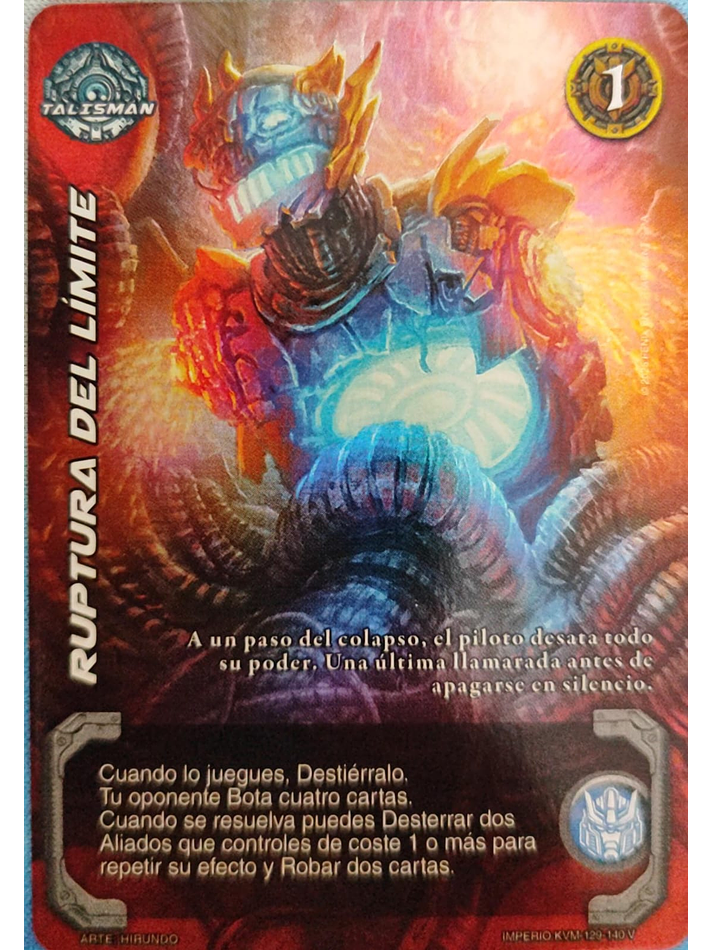 Ruptura del Límite (KVM - Vasalla Foil) 1