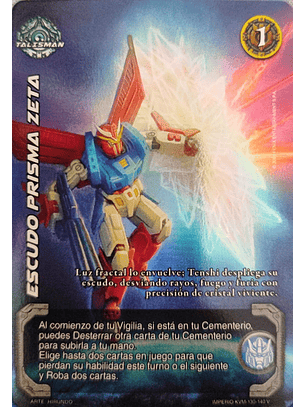 Escudo Prisma Zeta (KVM - Vasalla Foil)