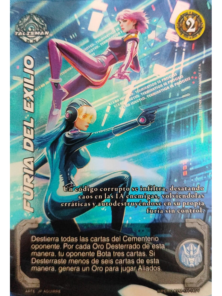 Furia del Exilio (KVM - Vasalla Foil) 1