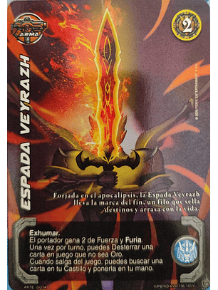 Espada Veyrazh (KVM - Vasalla Foil)