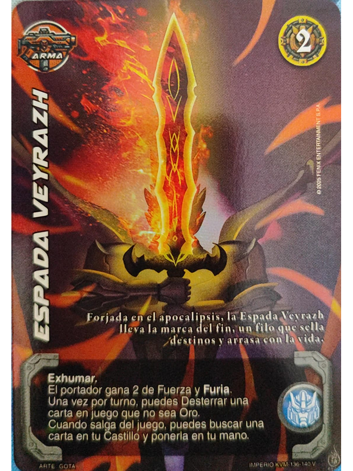 Espada Veyrazh (KVM - Vasalla Foil) 1