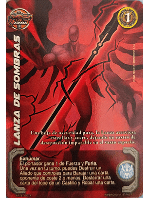 Lanza de Sombras (KVM - Vasalla Foil)