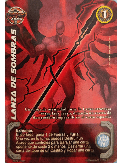 Lanza de Sombras (KVM - Vasalla Foil) 1